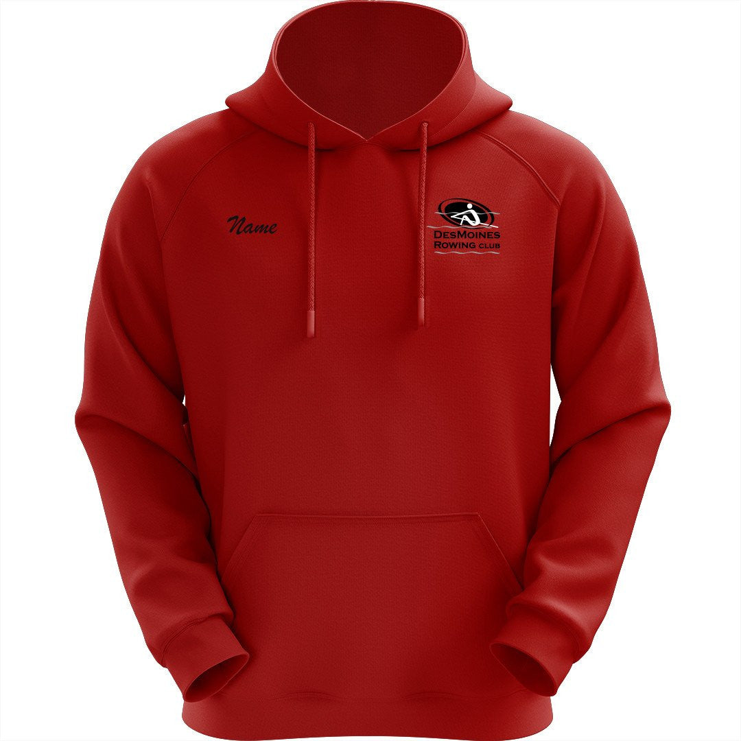 50/50 Hooded Des Moines Rowing Club  Pullover Sweatshirt