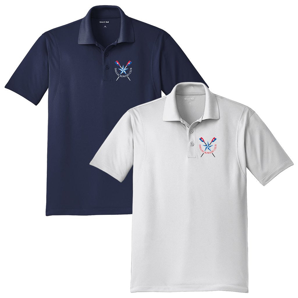 Dallas Rowing Club Juniors Embroidered Performance Men's Polo