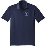 Dallas Rowing Club Juniors Embroidered Performance Men's Polo