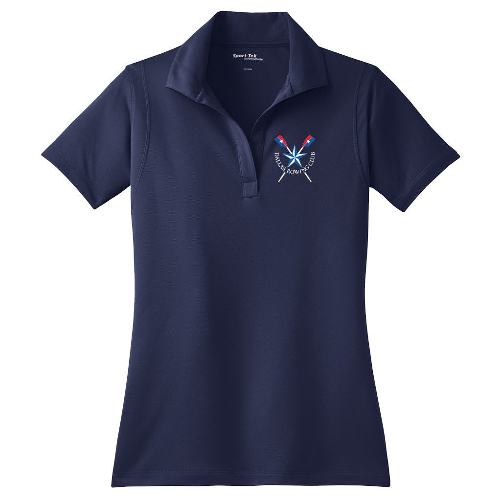 Dallas Rowing Club Juniors Embroidered Performance Ladies Polo