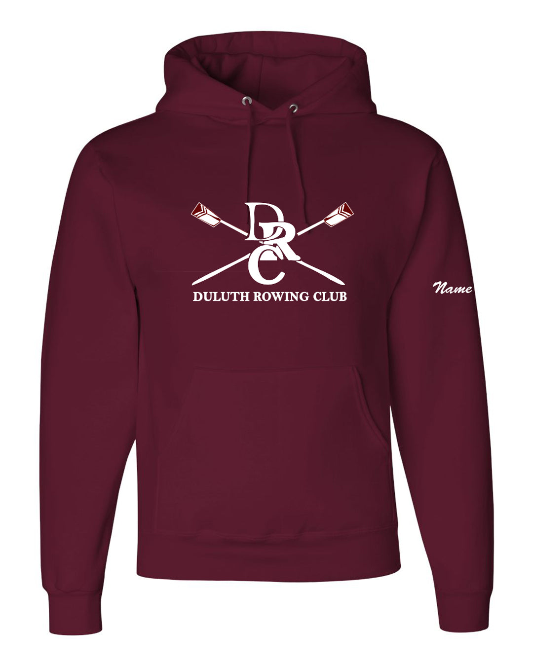 50/50 Hooded Duluth Rowing Club Pullover Sweatshirt
