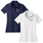 Dallas Rowing Club Juniors Embroidered Performance Ladies Polo