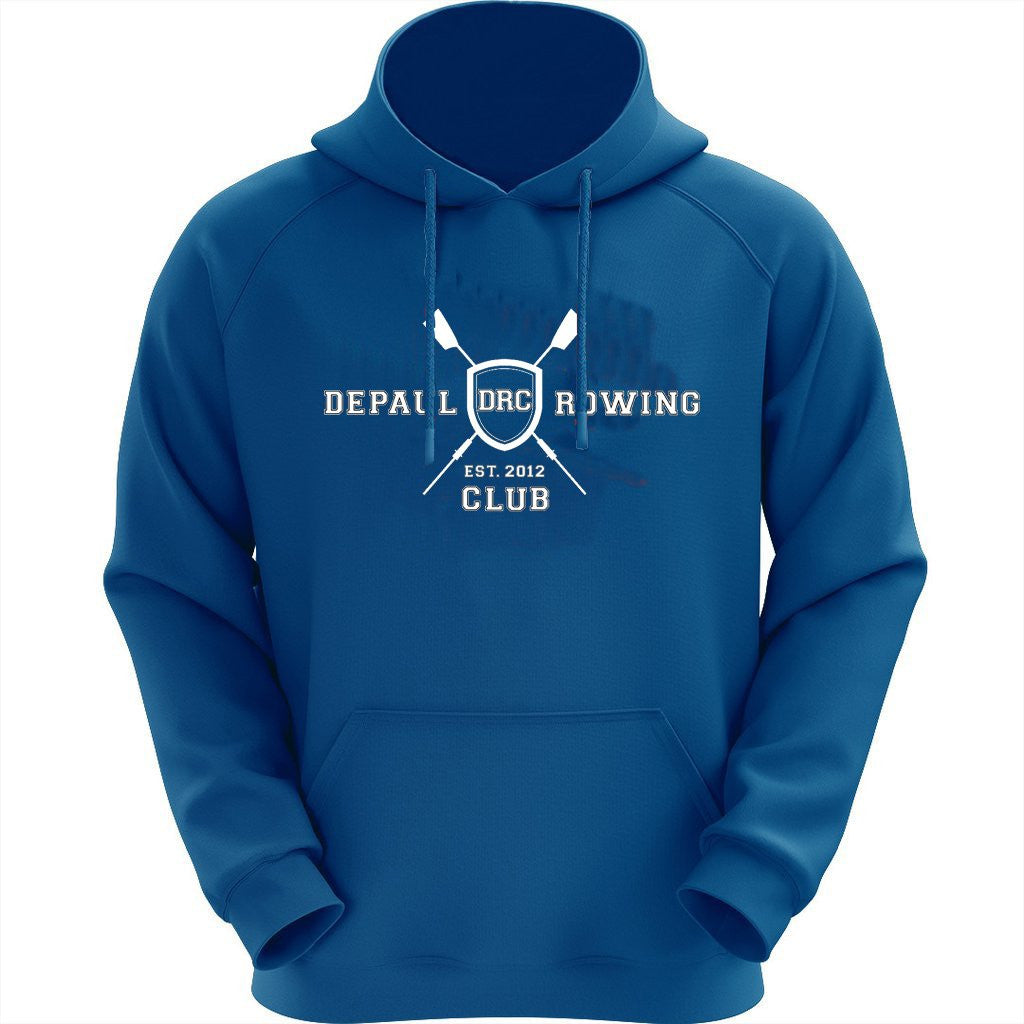 50/50 Hooded DePaul Crew Pullover Sweatshirt