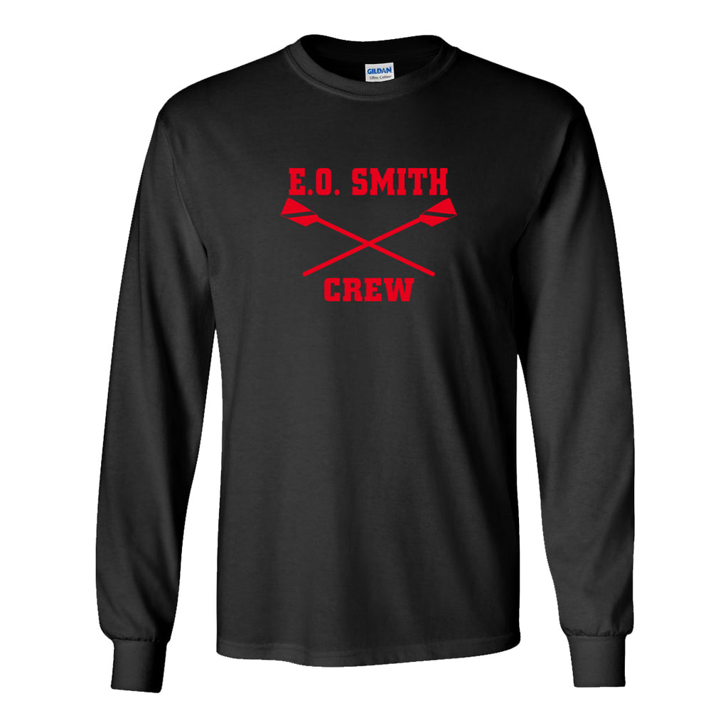 Custom EO Smith Crew Long Sleeve Cotton T-Shirt