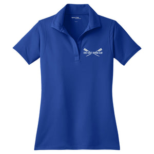First Coast Rowing Club Embroidered Performance Ladies Polo