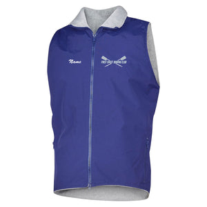 First Coast Rowing Club Team Nylon/Fleece Vest