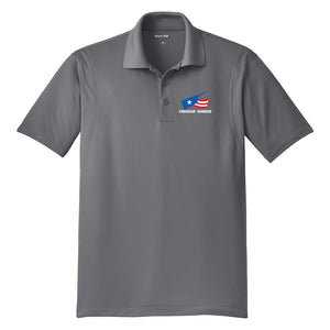 Freedom Rowers Embroidered Performance Men's Polo