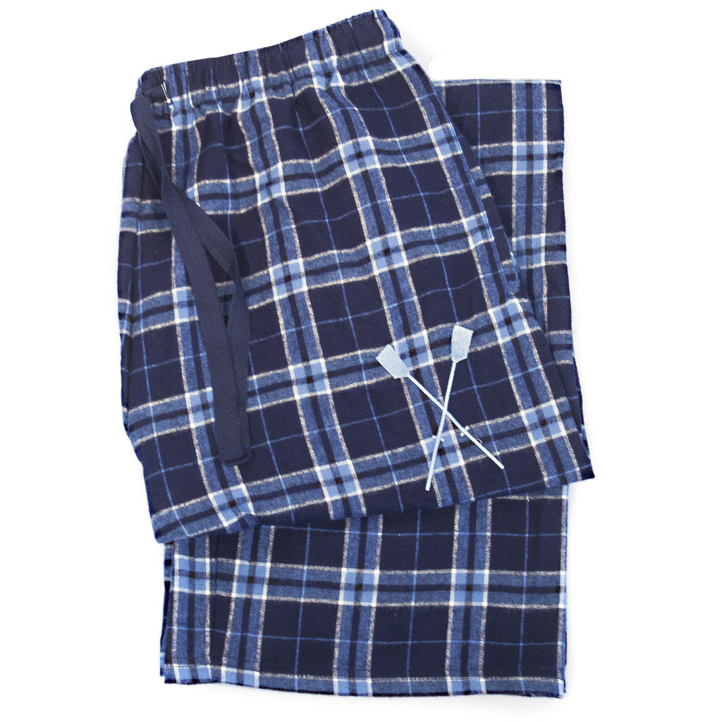 SxS Flannel Pants (Navy/Light Blue)