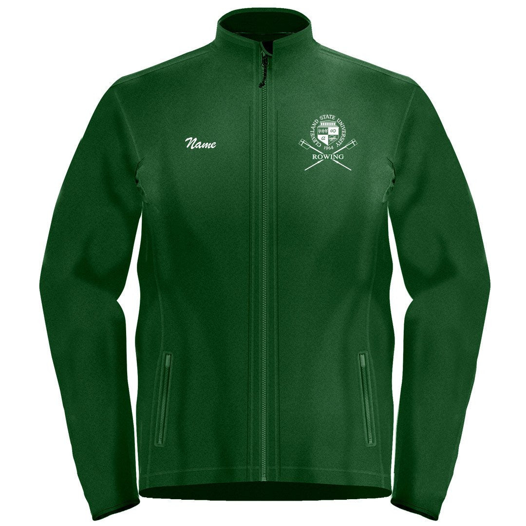 Full Zip Cleveland State University Rowing Fleece Pullover