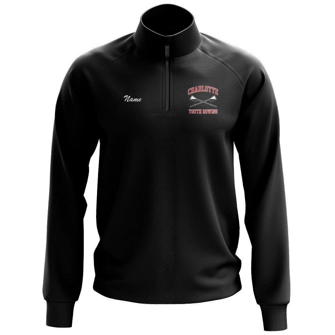 Charlotte Youth Rowing Club Mens Performance Pullover