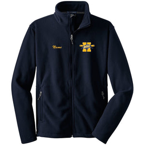 Full Zip Hackensack Crew Fleece Pullover