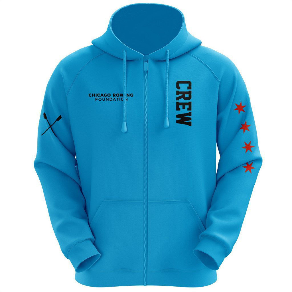 Chicago Rowing Foundation Turquoise Hoodie