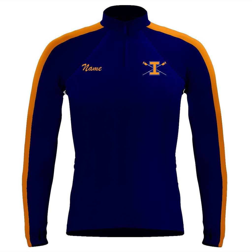 Long Sleeve Illini Rowing Warm-Up Shirt