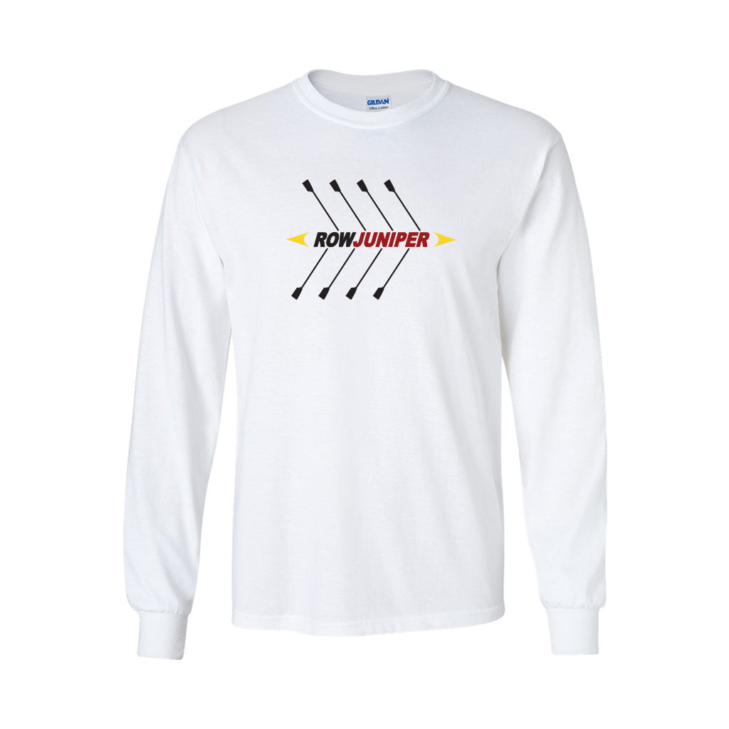 Custom Juniper Rowing Club Long Sleeve Cotton T-Shirt
