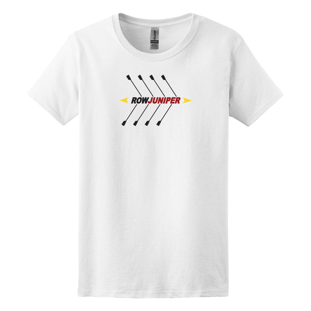 100% Cotton Juniper Rowing Club Women's Team Spirit T-Shirt