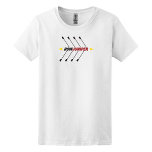 100% Cotton Juniper Rowing Club Women's Team Spirit T-Shirt