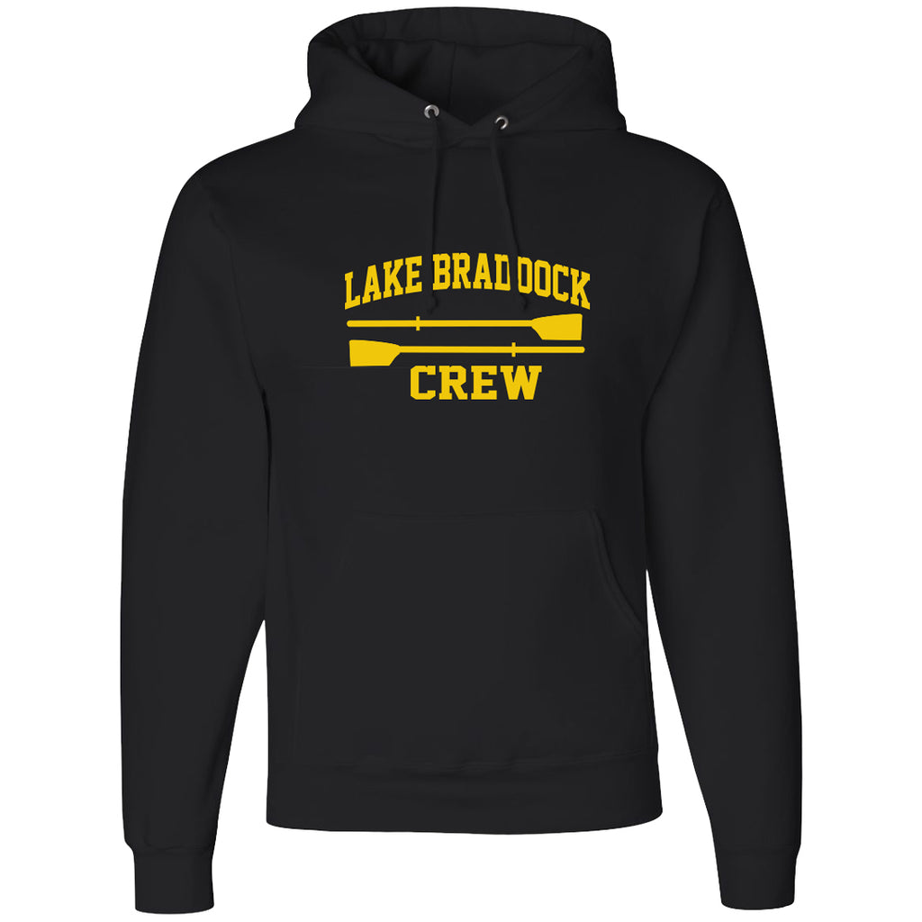 50/50 Hooded Lake Braddock Crew Pullover Sweatshirt