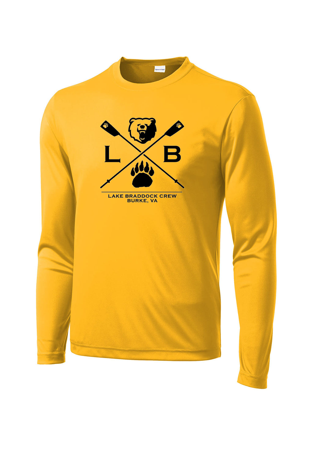 Lake Braddock Crew Long Sleev Performance T-Shirt