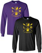 Lake Braddock Crew Long Sleeve Cotton T-Shirt