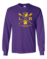 Lake Braddock Crew Long Sleeve Cotton T-Shirt