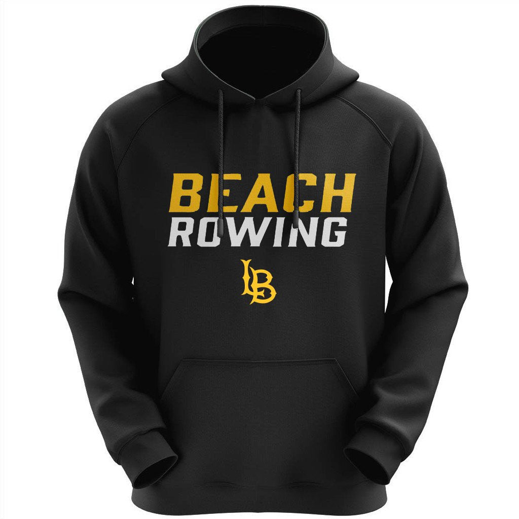 50/50 Hooded Long Beach Rowing Pullover Sweatshirt