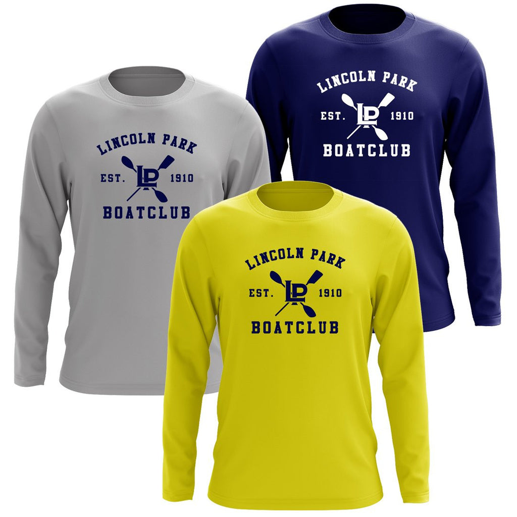 Custom Lincoln Park Long Sleeve Performance T-Shirt