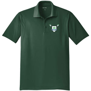 Laurel Rowing Embroidered Performance Men's Polo