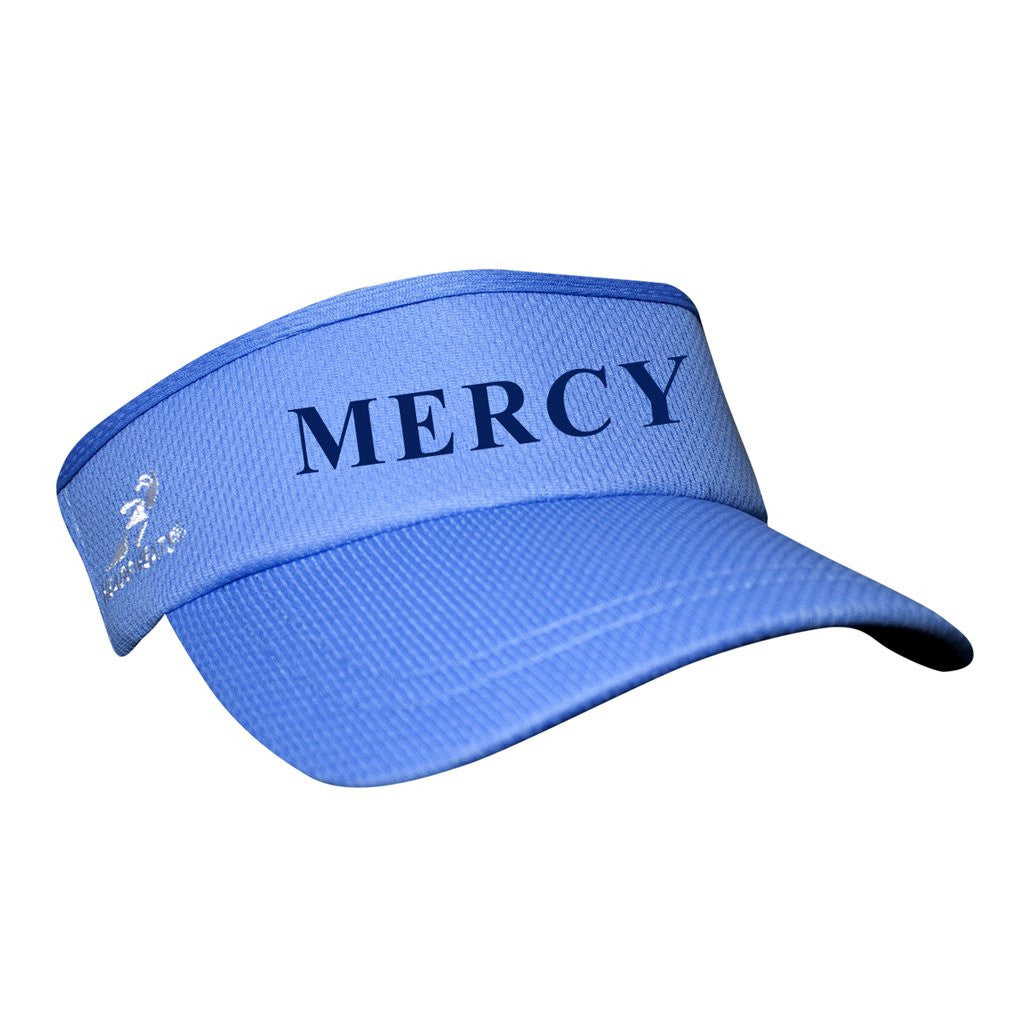 Mercy Crew Team Headsweats Performance Visor - Light Blue