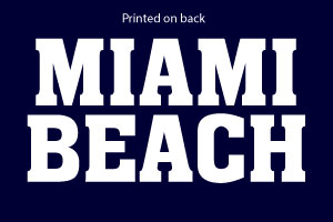 Miami Beach Team Nylon/Fleece Vest