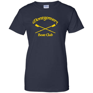100% Cotton Montgomery Boat Club Women's Team Spirit T-Shirt