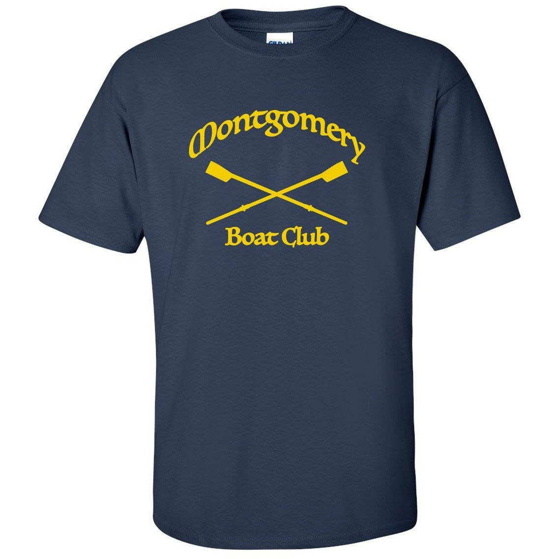 100% Cotton Montgomery Boat Club Men's Team Spirit T-Shirt