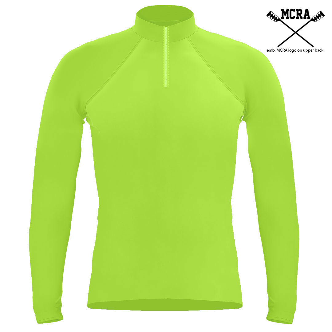 MCRA Hi-Vis 1/4 Zip Long Sleeve Warm Up Shirt