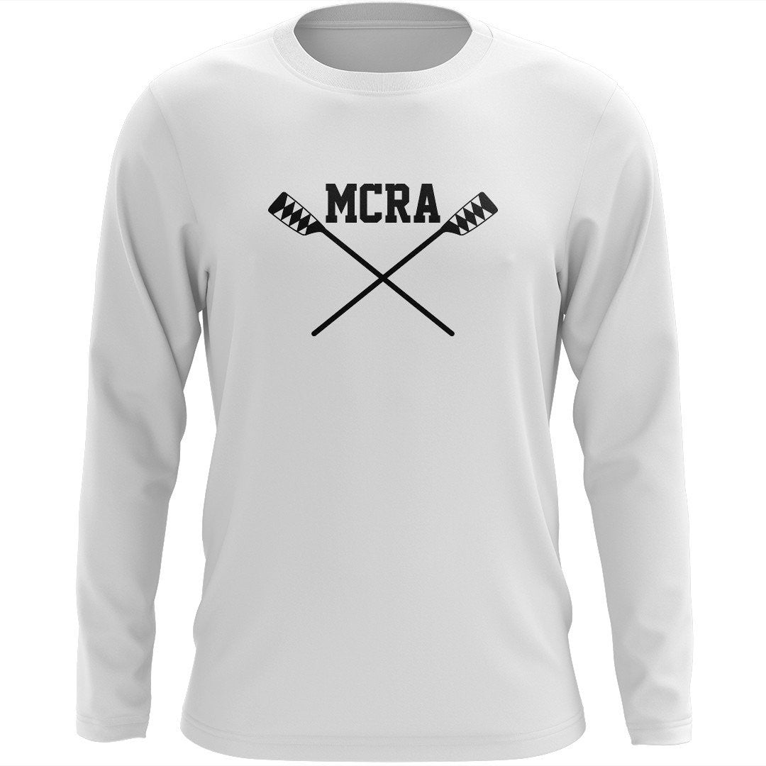 Custom Merrymeeting Rowing Long Sleeve Cotton T-Shirt