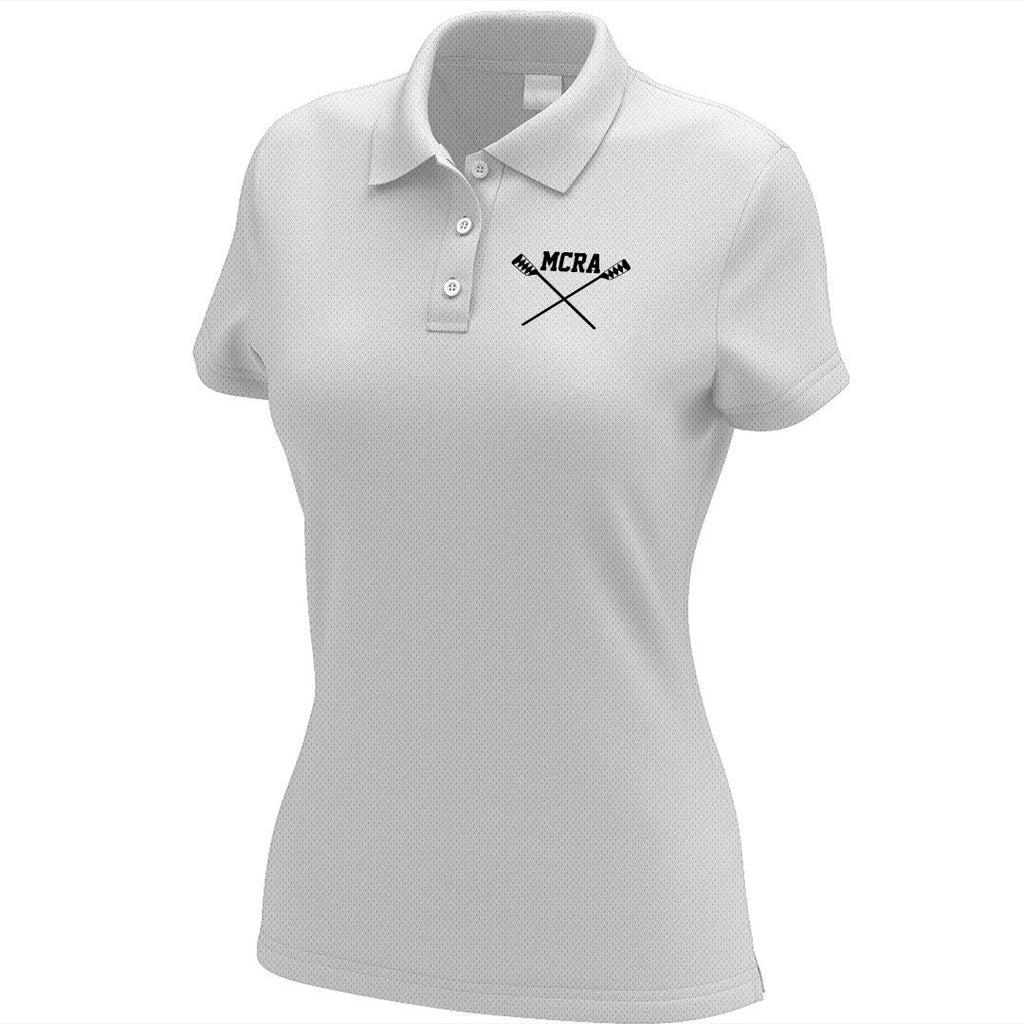 Merrymeeting Rowing Embroidered Performance Ladies Polo