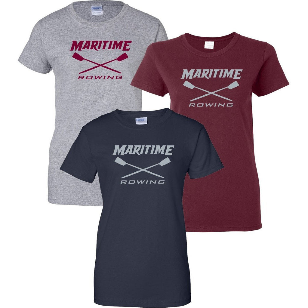 100% Cotton Maritime Rowing Women's Team Spirit T-Shirt