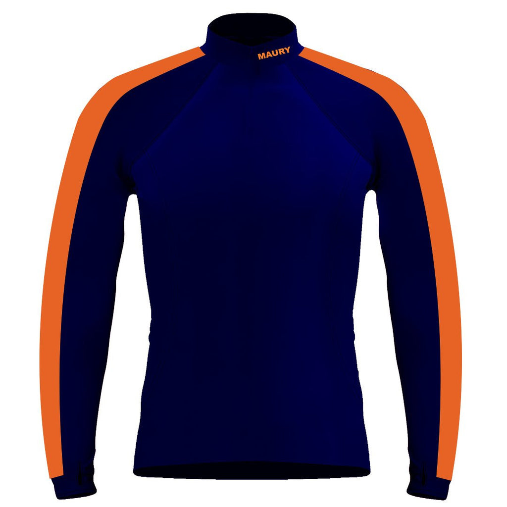 Long Sleeve Maury Crew Warm-Up Shirt