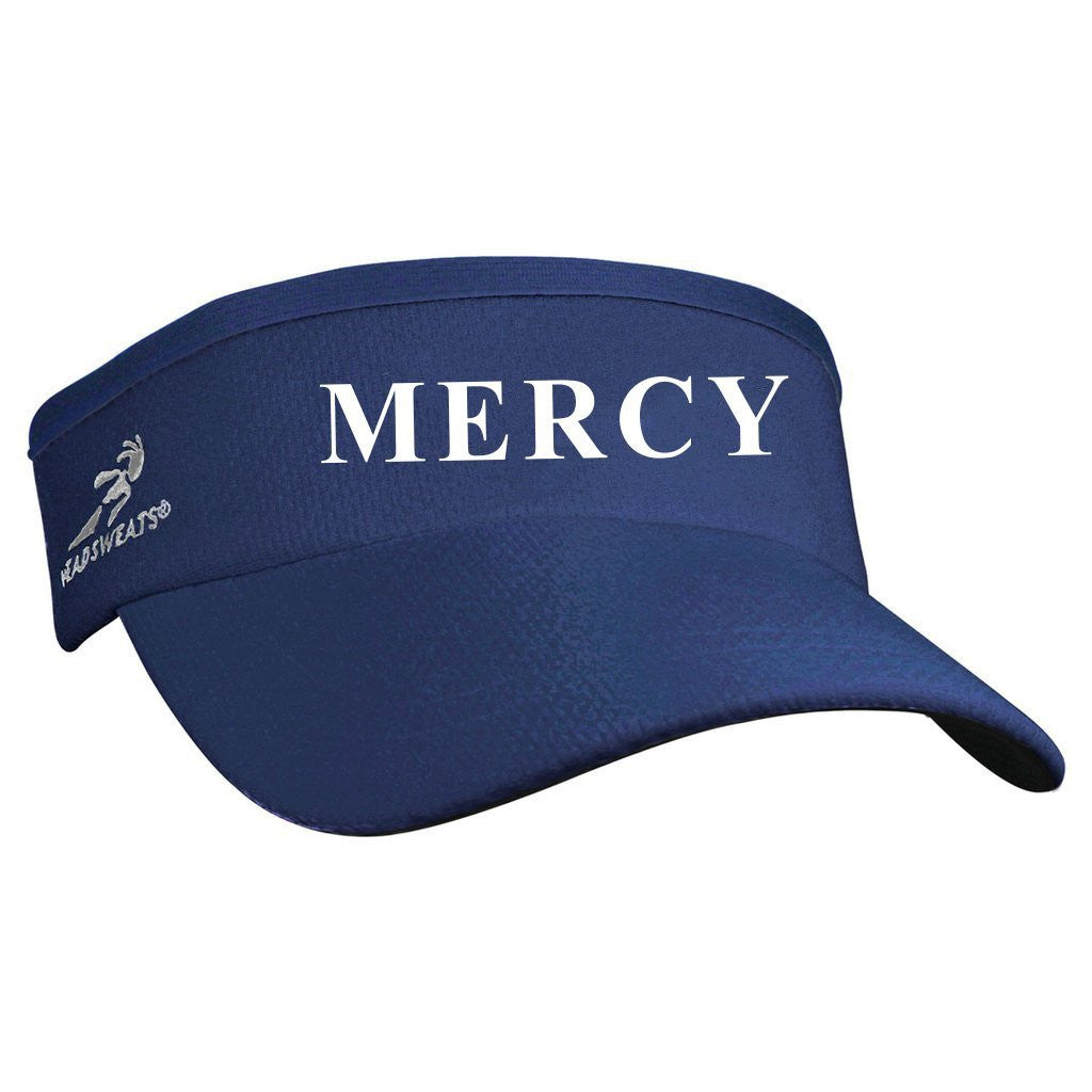 Mercy Crew Team Headsweats Performance Visor - Navy
