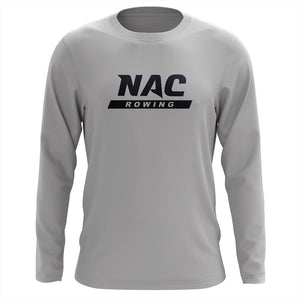 Custom NAC Crew Long Sleeve Cotton T-Shirt