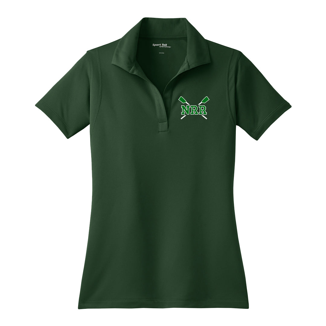 Navesink River Rowing Embroidered Performance Ladies Polo
