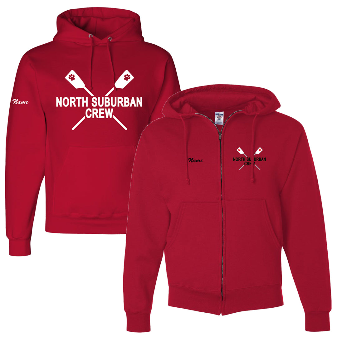 50/50 Hooded North Suburban Crew Sweatshirt