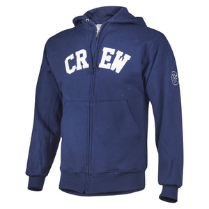 Sew Sporty Full Zip CREW Sweatshirt (Navy)