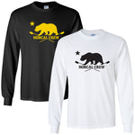 Custom Norcal Crew Long Sleeve Cotton T-Shirt