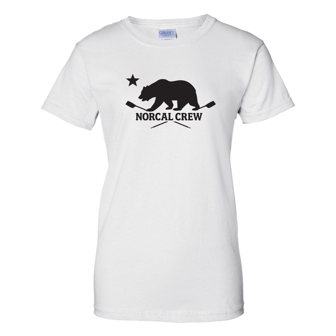 100% Cotton Norcal Crew Women's Team Spirit T-Shirt