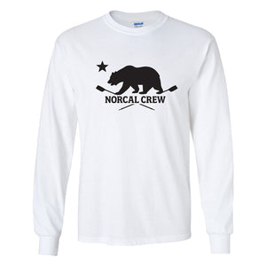 Custom Norcal Crew Long Sleeve Cotton T-Shirt