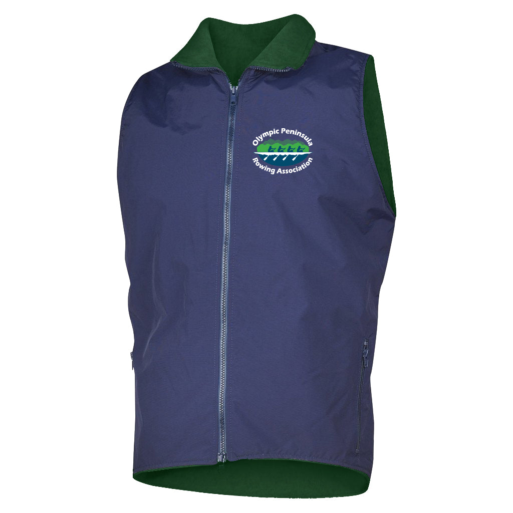 Olympic Peninsula Rowing Association Team Nylon/Fleece Vest