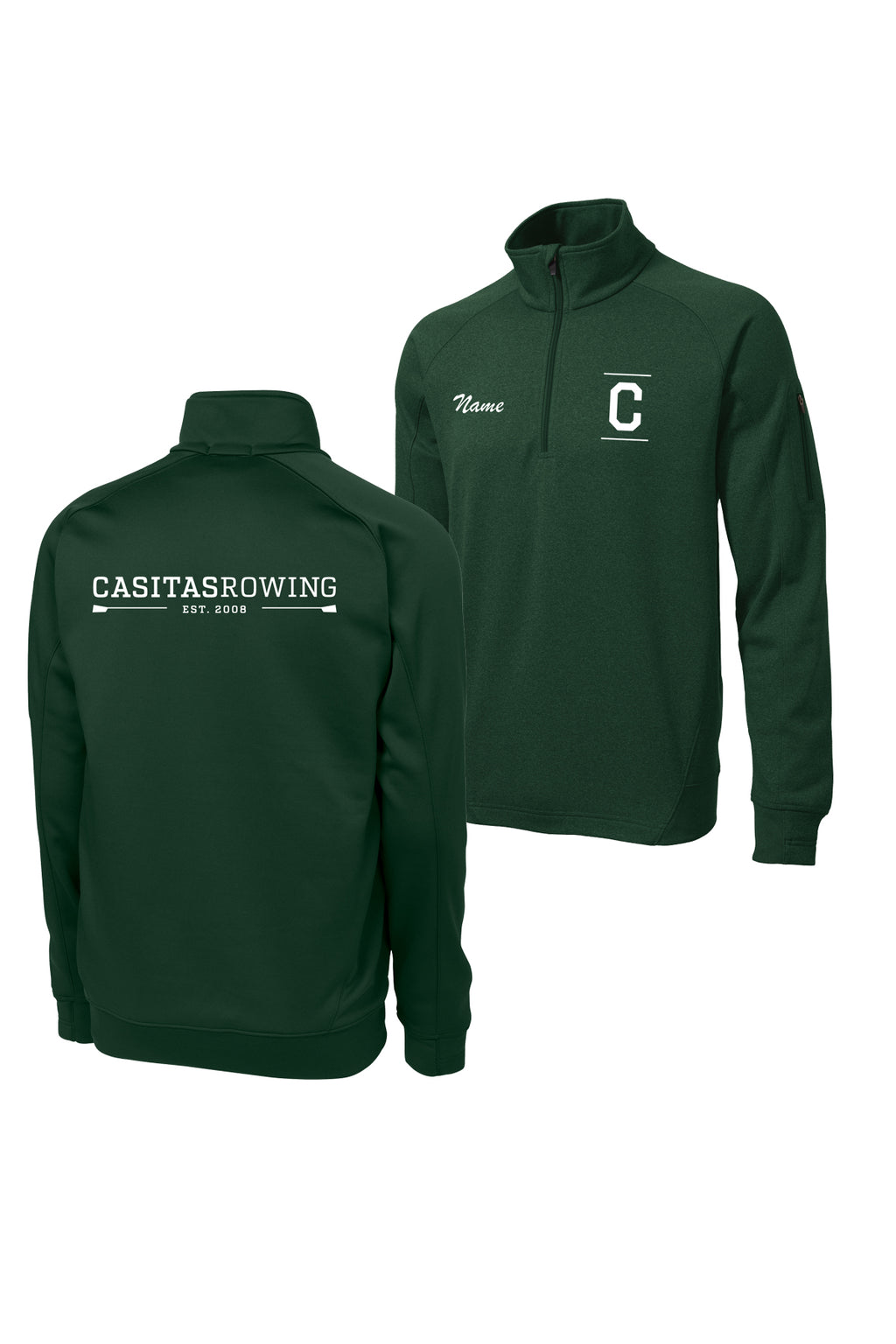 Casitas Rowing Mens Performance Pullover