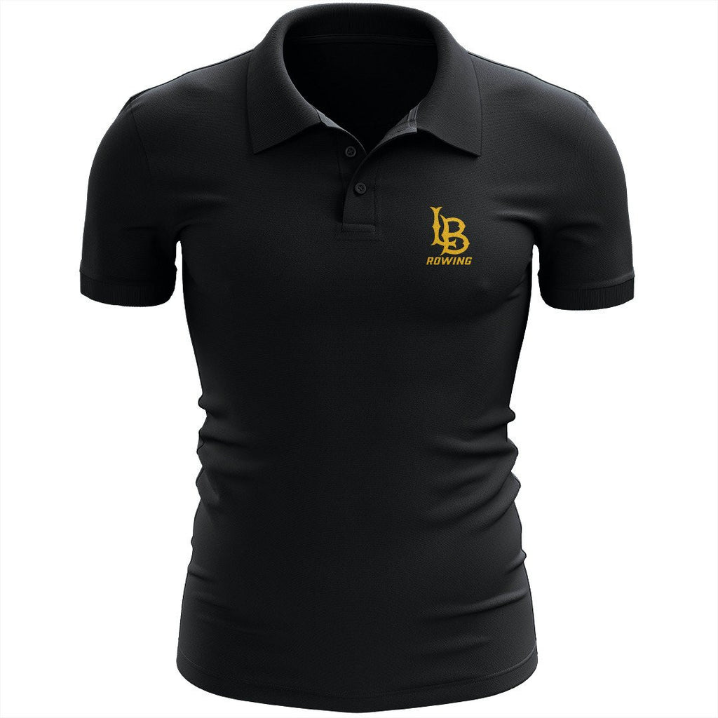 Long Beach Rowing Embroidered Performance Men's Polo