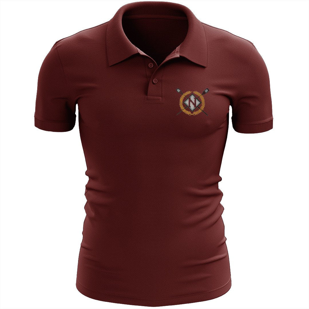 Nutley Crew Embroidered Performance Men's Polo