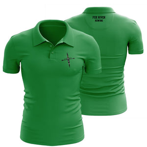 Crew 4 Christ Embroidered Performance Men's Polo