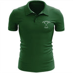 Pine Richland Crew Embroidered Cotton Polo